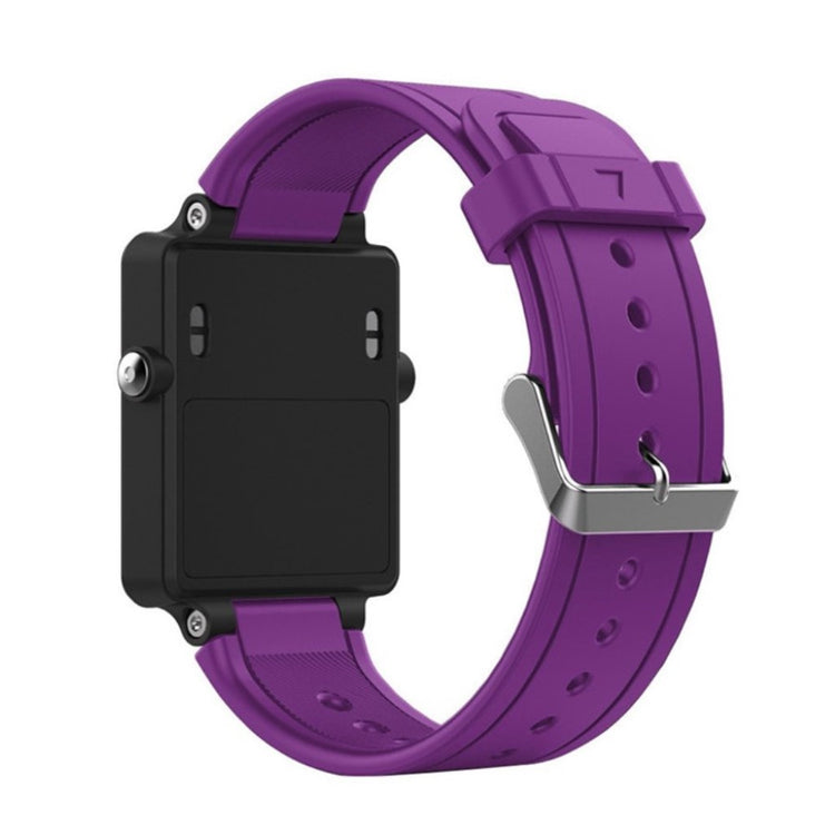 Vildt fed Garmin Vivoactive Acetate Silikone Rem - Lilla#serie_8