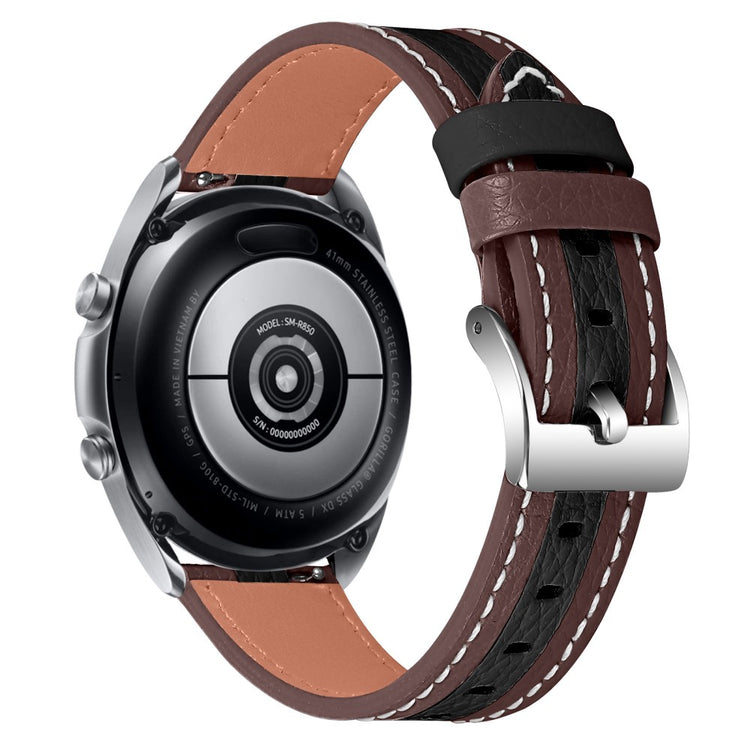 Super godt Garmin Vivomove Luxe Ægte læder Rem - Brun#serie_3