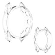 Garmin Approach S62 Przezroczysty Silikon / TPU Ramka (Bumper)