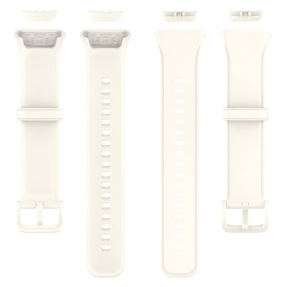 Rigtigt fed Oppo Band 2 Silikone Rem - Hvid#serie_7