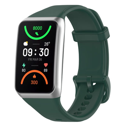 Rigtigt fed Oppo Band 2 Silikone Rem - Grøn#serie_8