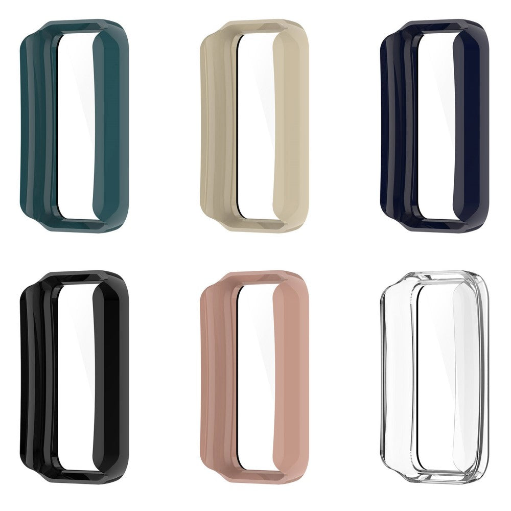 Vildt Godt Oppo Band 2 Cover med Skærmbeskytter i Plastik og Hærdet Glas - Blå#serie_3