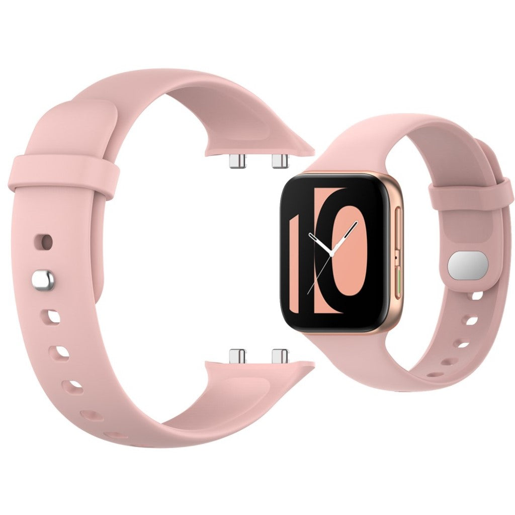 Meget fed Oppo Watch (41mm) Silikone Rem - Pink#serie_3