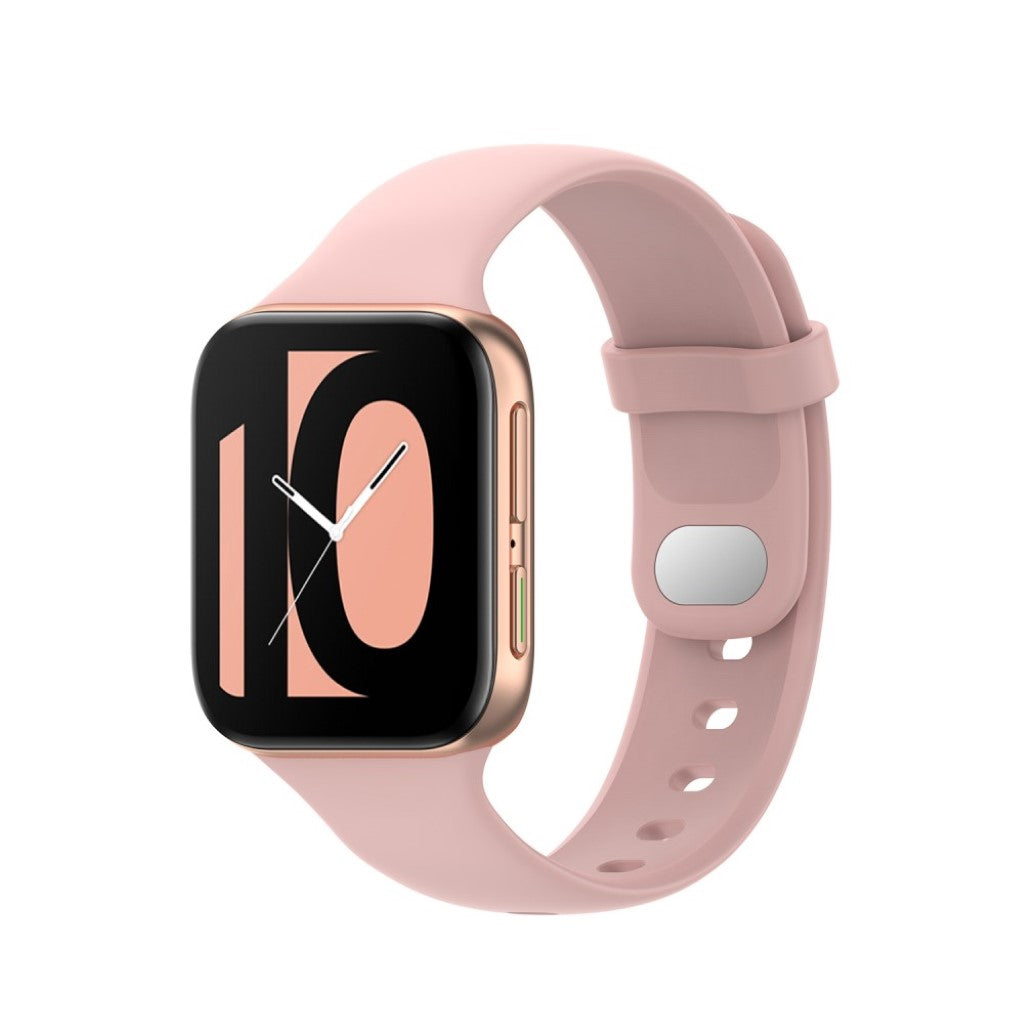 Meget fed Oppo Watch (41mm) Silikone Rem - Pink#serie_3