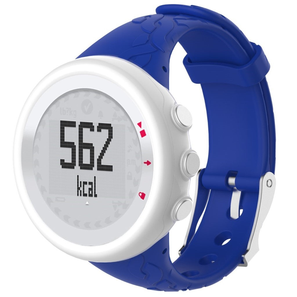 Vildt flot Suunto M1 M2 M4 M5 Silikone Rem - Blå#serie_2