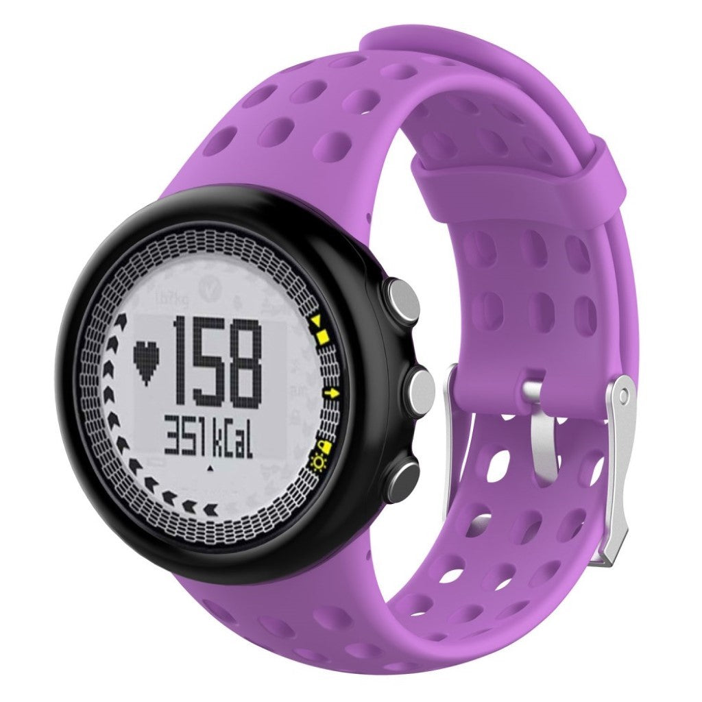 Fantastisk Suunto M1 M2 M4 M5 Silikone Rem - Lilla#serie_8