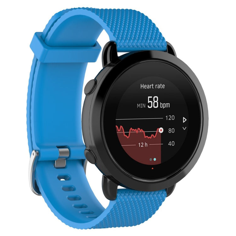 Helt vildt elegant Suunto 3 Fitness Silikone Rem - Størrelse: S - Blå#serie_2