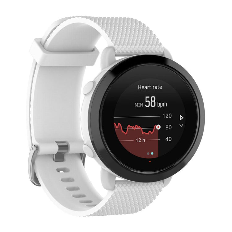 Helt vildt elegant Suunto 3 Fitness Silikone Rem - Størrelse: S - Hvid#serie_5