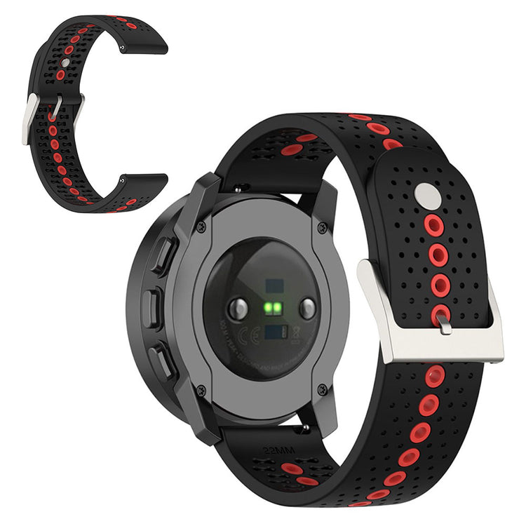 Yndigt Suunto 9 Peak Silikone Rem - Sort#serie_1