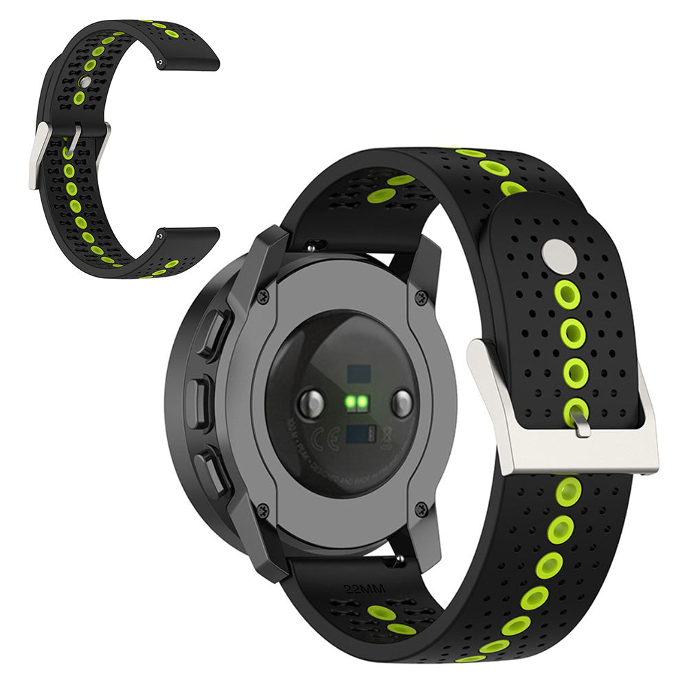 Yndigt Suunto 9 Peak Silikone Rem - Sort#serie_7