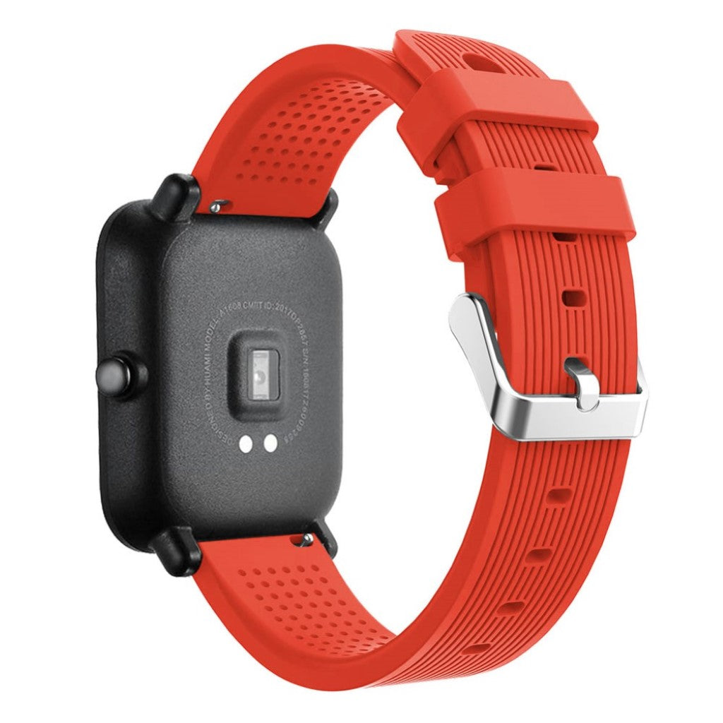 Rigtigt hårdfør Amazfit 1 Silikone Rem - Orange#serie_6