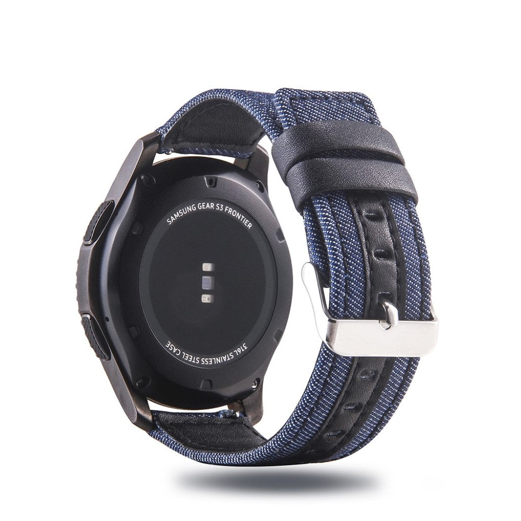 Meget smuk Amazfit Bip Nylon Rem - Blå#serie_19