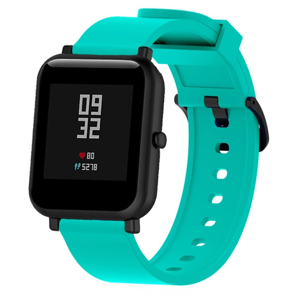 Holdbart Amazfit Bip Silikone Rem - Grøn#serie_5