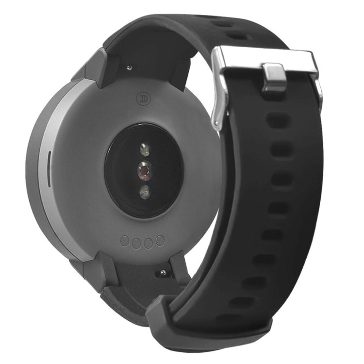 Helt vildt skøn Amazfit Verge 3 Silikone Rem - Sort#serie_1