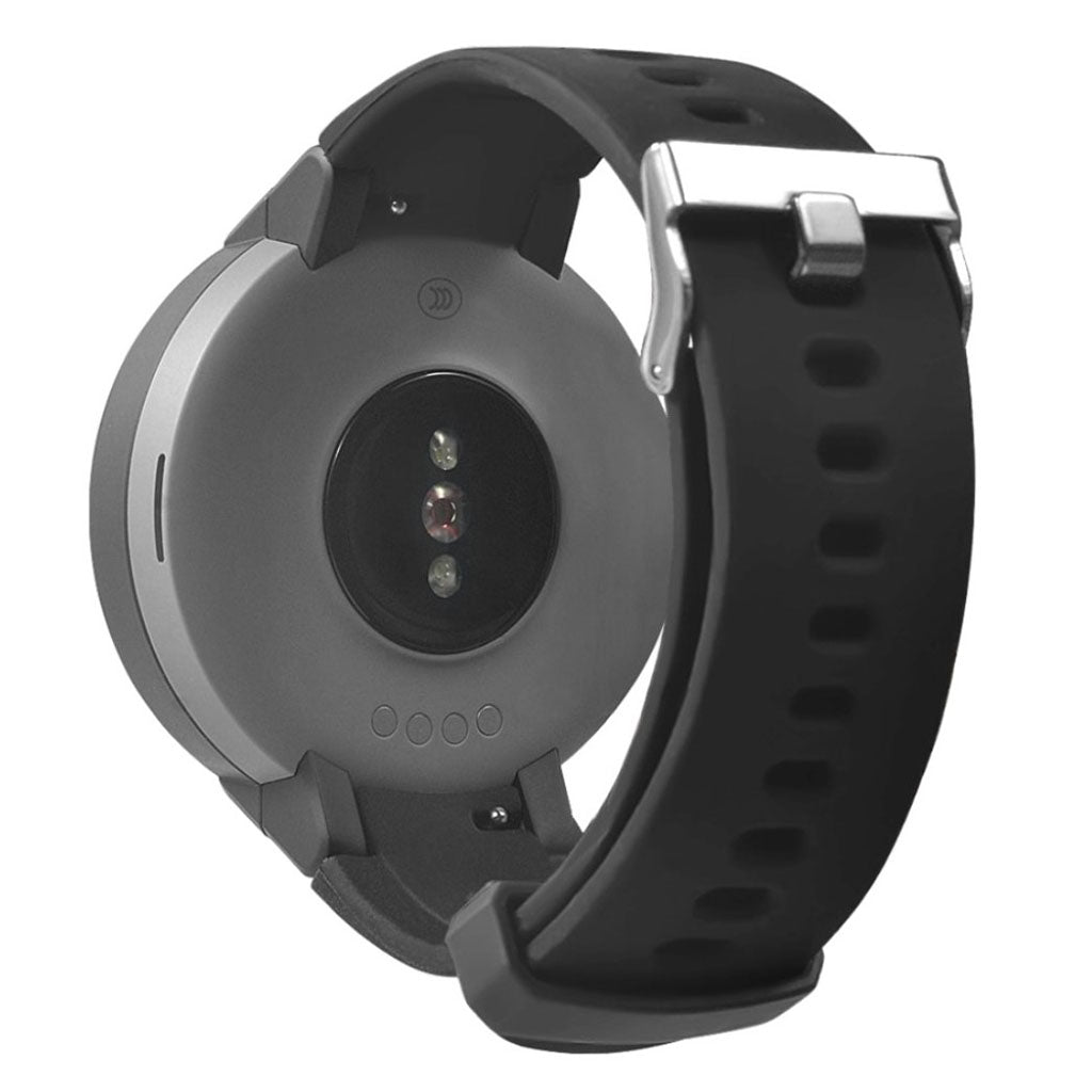 Helt vildt skøn Amazfit Verge 3 Silikone Rem - Sort#serie_1