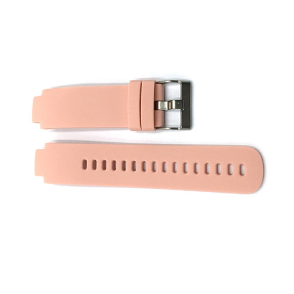 Helt vildt skøn Amazfit Verge 3 Silikone Rem - Pink#serie_4