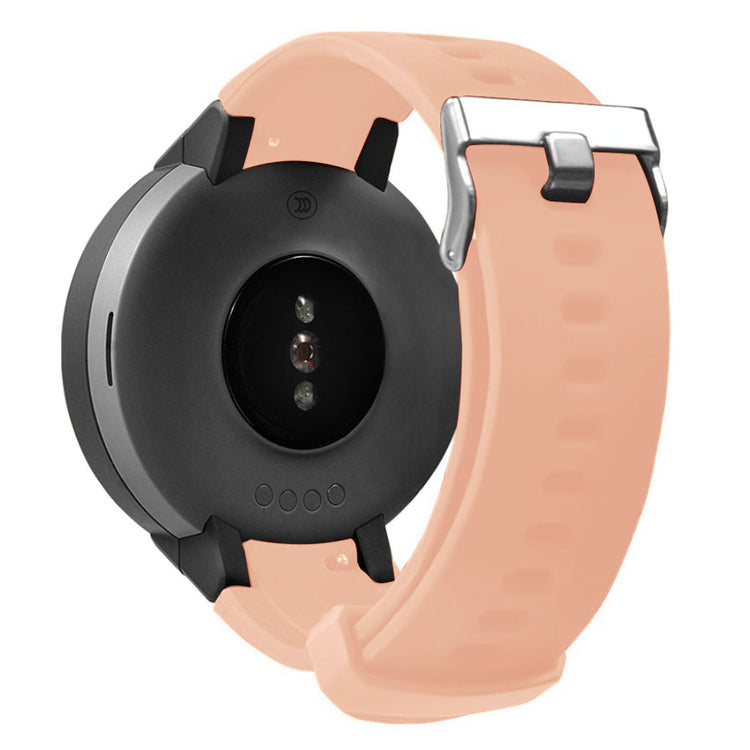 Helt vildt skøn Amazfit Verge 3 Silikone Rem - Pink#serie_4