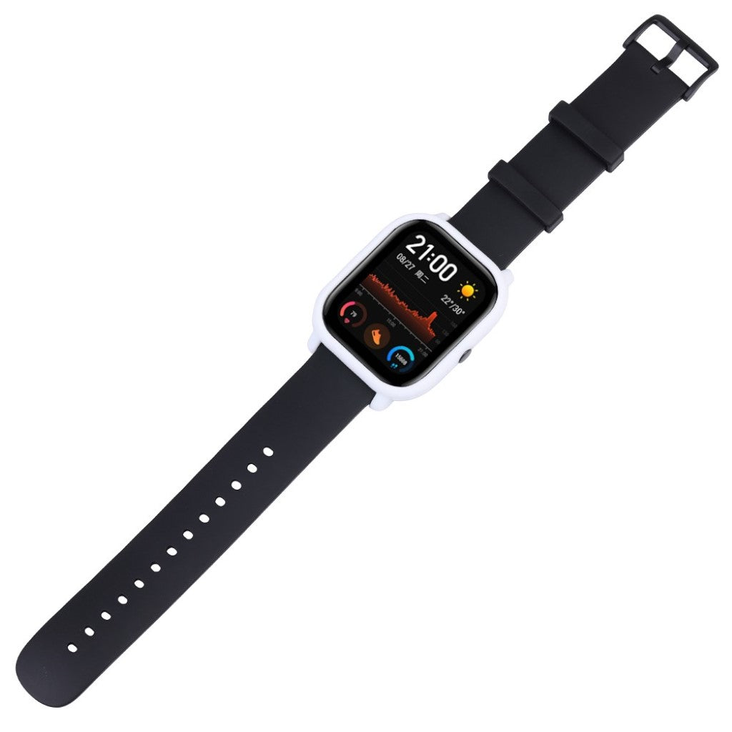 Amazfit GTS  Silikone Bumper  - Hvid#serie_2