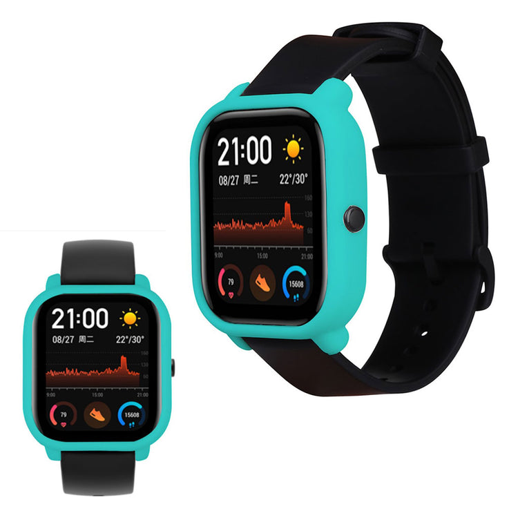 Amazfit GTS  Silikone Bumper  - Grøn#serie_3