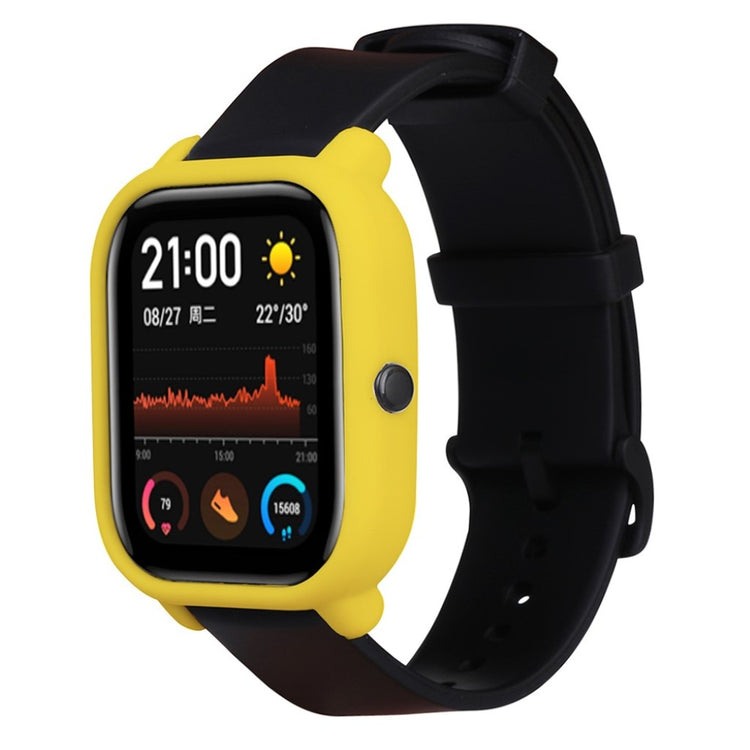 Amazfit GTS  Silikone Bumper  - Gul#serie_7