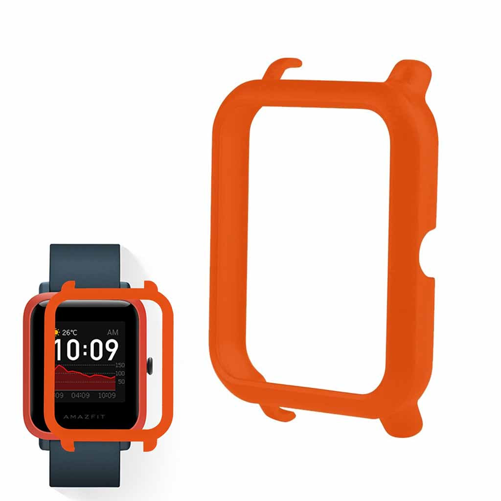 Universal Amazfit Mat Plastik Bumper  - Orange#serie_1