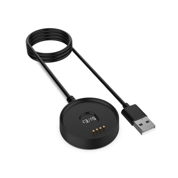 TicWatch E2 / Ticwatch S2 USB Kabel Til Opladnings Dock - Sort#serie_2