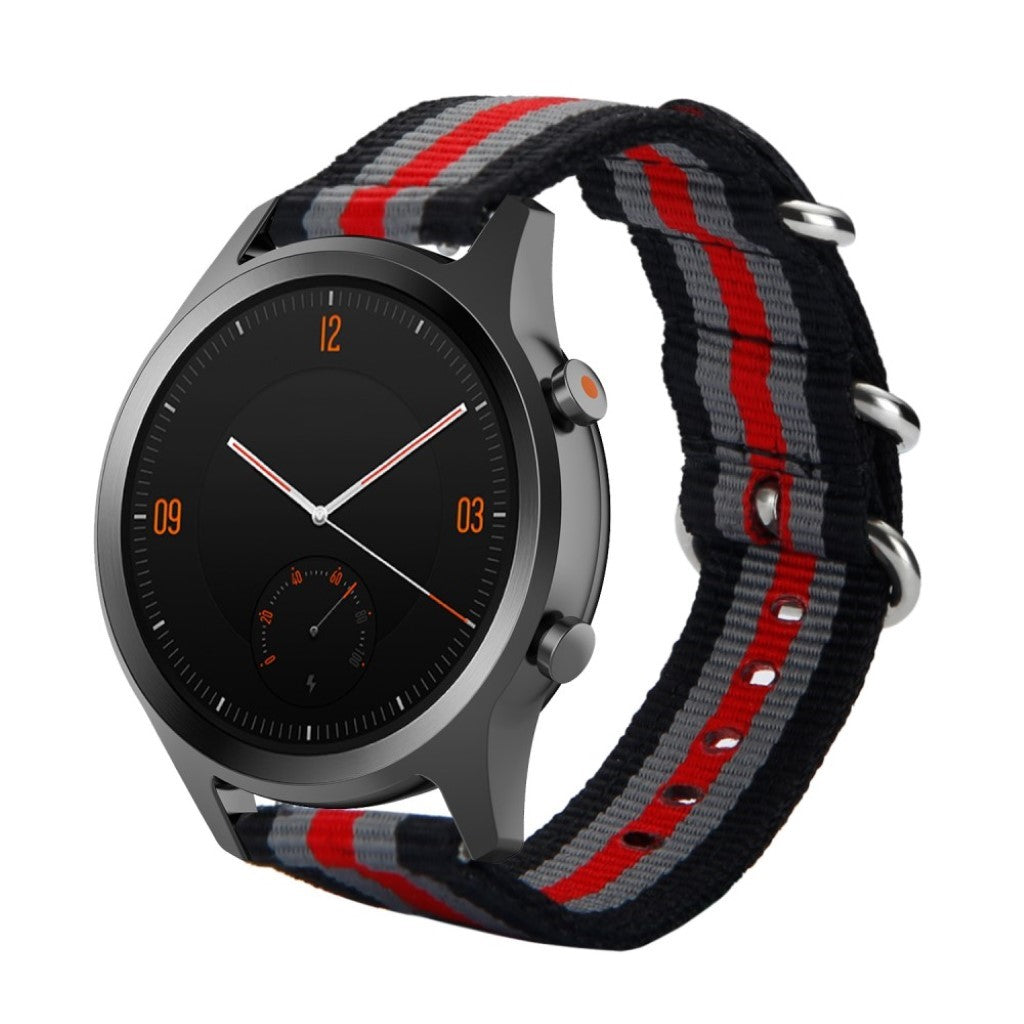 Mega cool Universal Ticwatch Nylon Rem - Flerfarvet#serie_4