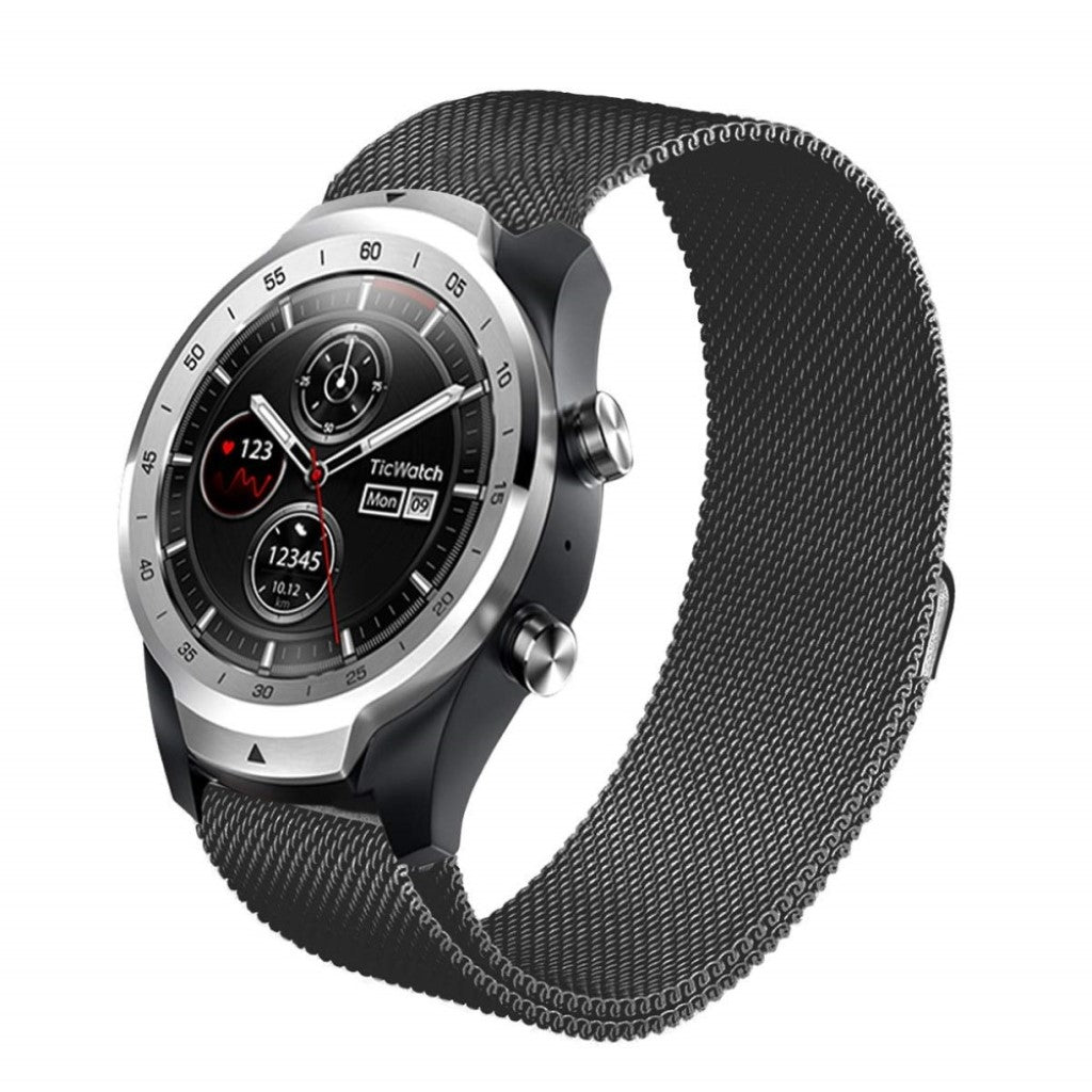 Helt vildt kønt Ticwatch Pro Metal Rem - Sort#serie_1