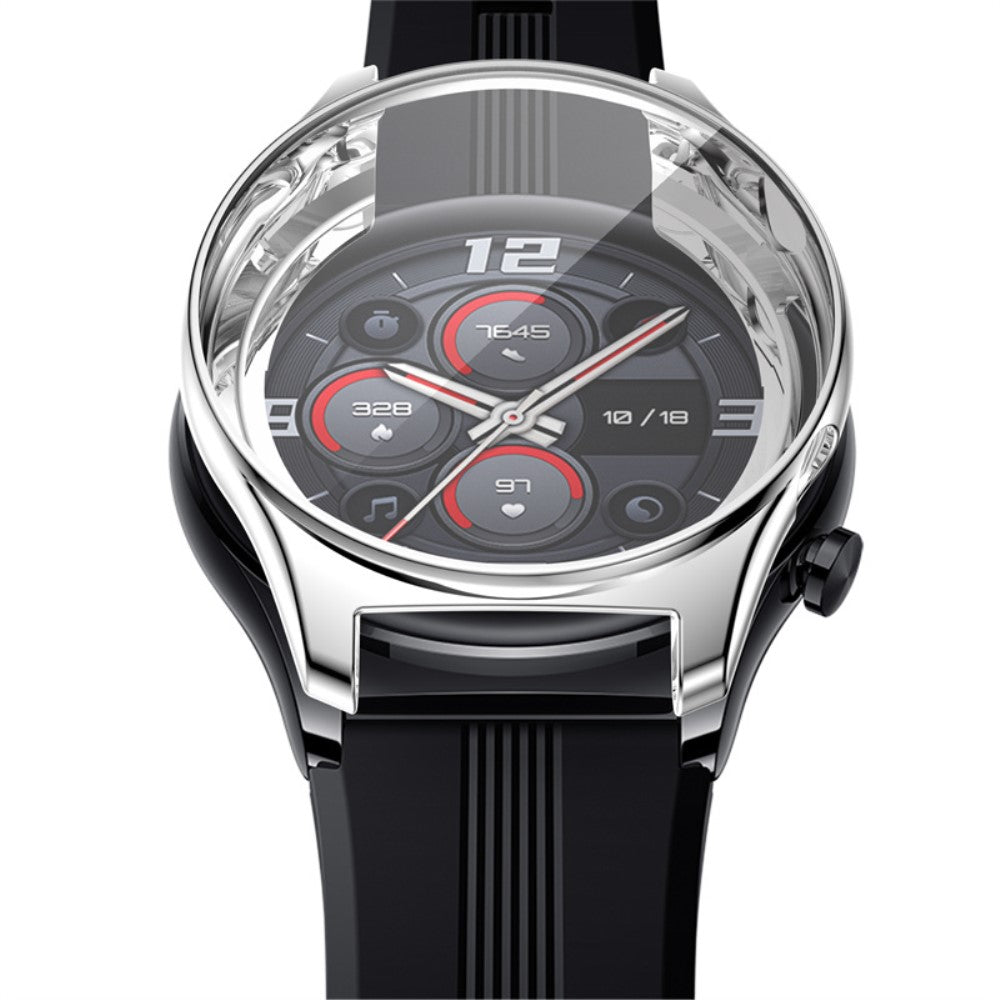 Honor Watch GS 3  Silikone Bumper  - Sølv#serie_5