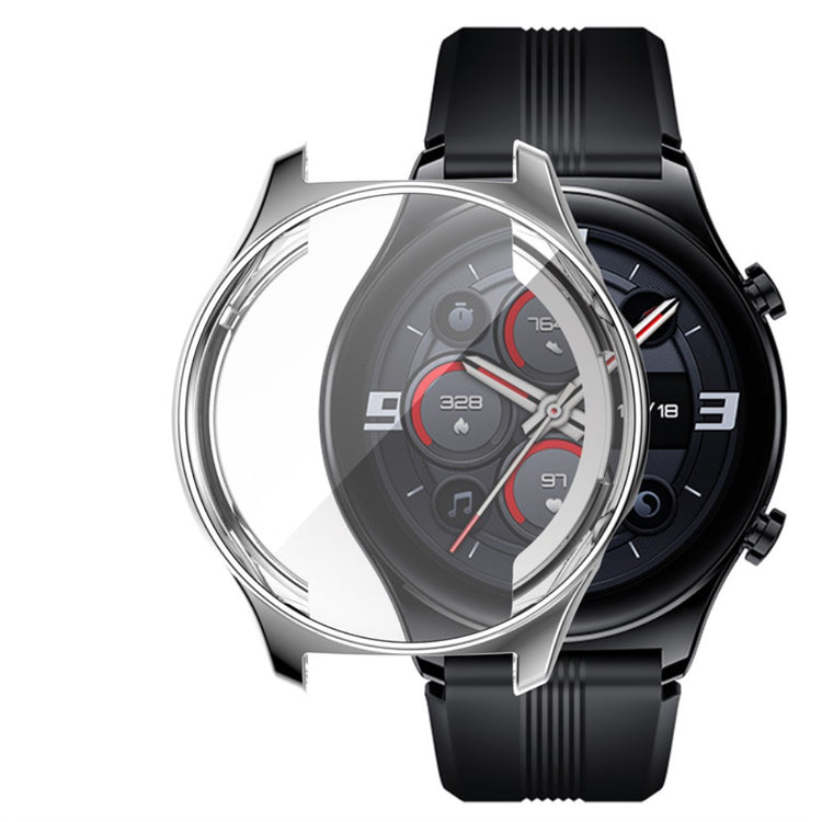 Honor Watch GS 3  Silikone Bumper  - Sølv#serie_5