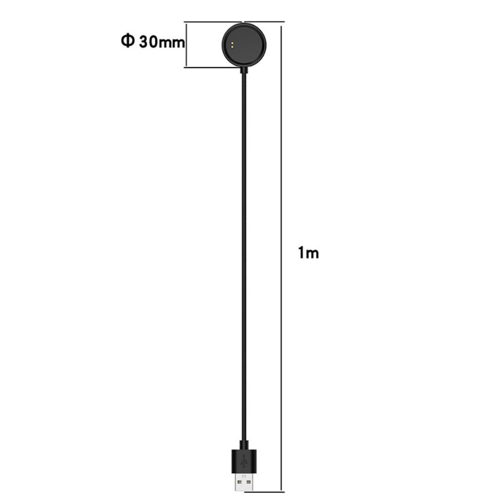 Plastik Realme Watch  Magnetisk Ladestation - Sort#serie_3