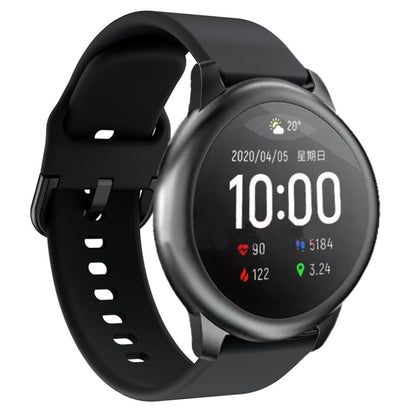 Meget fint Haylou Solar Silikone Rem - Sort#serie_5