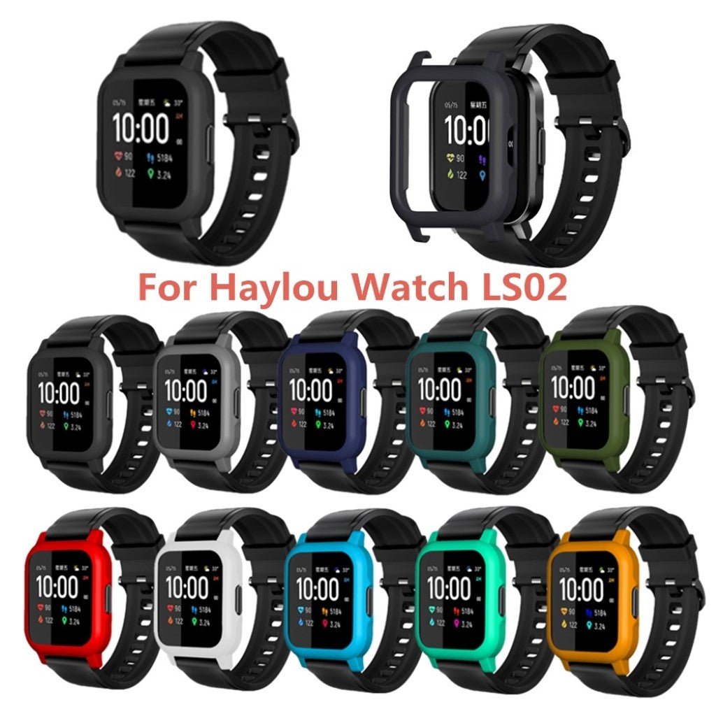 Haylou SmartWatch LS02 Enkel Silikone Bumper  - Sort#serie_5